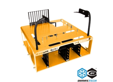 DimasTech® Bench/Test Table EasyXL Sahara Yellow